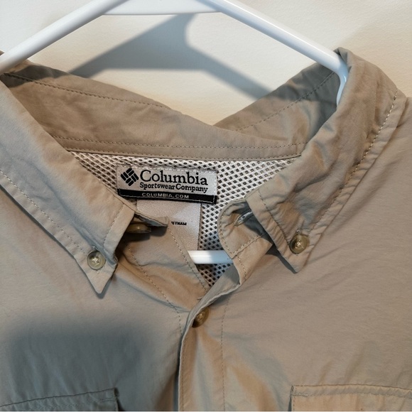 Columbia Men’s PFG Bahama™ Long Sleeve Shirt - XL, Tan - Picture 4 of 5